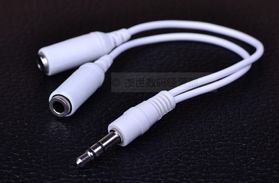 廠家直銷！高品質3.5mm音頻一分二轉接頭，提升您的音頻共享體驗